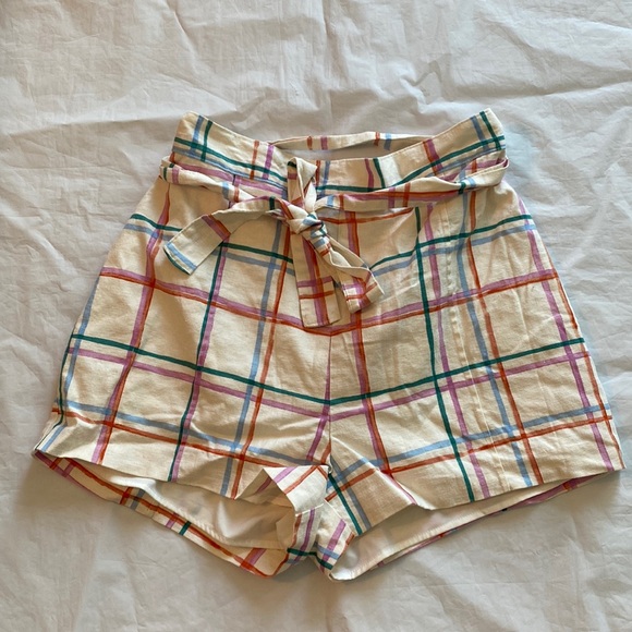 Wayf Pants - WayF Womens Plaid Shorts Size Medium